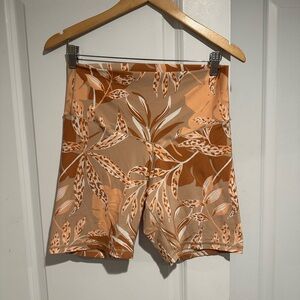 AERIE TROPICAL BIKER SHORTS